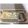 Image 3 : 1954 Canada $1 Banknotes, Consecutive Serial Numbers, Set of Three
