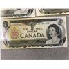 Image 6 : 5 Sequential 1954 Canadian $1 Banknotes Uncirculated