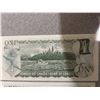 Image 8 : 5 Sequential 1954 Canadian $1 Banknotes Uncirculated