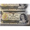 Image 11 : Consecutive 1973 Bank of Canada $1 Notes - Lot of 10