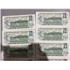 Image 12 : Consecutive 1973 Bank of Canada $1 Notes - Lot of 10