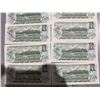Image 13 : Consecutive 1973 Bank of Canada $1 Notes - Lot of 10