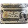 Image 8 : Consecutive 1973 Bank of Canada $1 Notes - Lot of 10