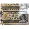 Image 9 : Consecutive 1973 Bank of Canada $1 Notes - Lot of 10