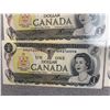 Image 10 : 1967 Canada $1 Consecutive Uncut Sheet AMK8765090-099 UNC