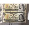 Image 11 : 1967 Canada $1 Consecutive Uncut Sheet AMK8765090-099 UNC