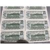 Image 14 : 1967 Canada $1 Consecutive Uncut Sheet AMK8765090-099 UNC