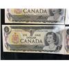 Image 10 : Consecutive 1954 Bank of Canada $1 Notes, Lot of 10 UNC