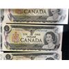 Image 9 : Consecutive 1954 Bank of Canada $1 Notes, Lot of 10 UNC