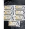 Image 1 : 1967 Centennial Canada $1 Notes, Consecutive Serial Numbers, Lot of 7