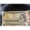 Image 2 : 1967 Centennial Canada $1 Notes, Consecutive Serial Numbers, Lot of 7
