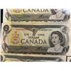 Image 4 : 1967 Centennial Canada $1 Notes, Consecutive Serial Numbers, Lot of 7