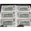 Image 12 : Consecutive 1954 Series Canadian $1 Banknotes (AMK8765050–AMK8765059)