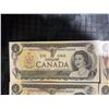 Image 2 : Consecutive 1954 Series Canadian $1 Banknotes (AMK8765050–AMK8765059)