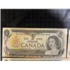 Image 2 : Consecutive 1954 Canada $1 Notes, 4-Piece Sequential Set