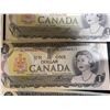 Image 11 : 16 Bank of Canada $1 Bills 1954 Consecutive Pairs