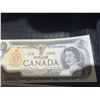 Image 3 : 16 Bank of Canada $1 Bills 1954 Consecutive Pairs