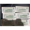 Image 14 : 14 Canadian $1 Banknotes, 1954-1967, Queen Elizabeth II