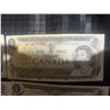 Image 4 : 14 Canadian $1 Banknotes, 1954-1967, Queen Elizabeth II