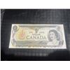 Image 1 : 1967 Canada Centennial $1 Banknote, Queen Elizabeth II, Serial ECU5277052