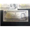 Image 10 : 10 Consecutive 1954 Canadian $1 Bills UNC BFGU835920-BFGU835929