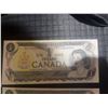 Image 3 : 10 Consecutive 1954 Canadian $1 Bills UNC BFGU835920-BFGU835929