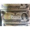 Image 6 : 10 Consecutive 1954 Canadian $1 Bills UNC BFGU835920-BFGU835929