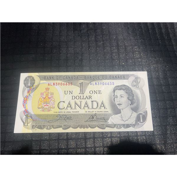 Canada 1954 One Dollar Banknote, ALN3906635, Bank of Canada