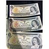 Image 6 : 18 Canadian $1 Banknotes, 1954 Series, Queen Elizabeth II