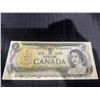 Image 1 : 1954 Canada $1 Banknote, Queen Elizabeth II, AFK Prefix