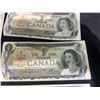 Image 11 : 12 Bank of Canada $1 Notes, 1954 Series, Mixed Serial Numbers
