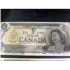 Image 2 : 13 Canada $1 Banknotes 1973 Queen Elizabeth II Consecutive Serial Numbers