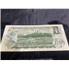 Image 2 : 1954 Canadian One Dollar Banknote, Devil's Face, Queen Elizabeth II