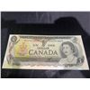 Image 1 : Canada 1 Dollar Banknote 1954, Queen Elizabeth II, Bilingual Series