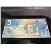 Image 1 : Canada $5 Polymer Banknote ANV4667617