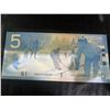 Image 1 : Canada $5 Polymer Banknote Hockey Design HNG0328051
