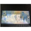 Image 1 : Canada $5 Polymer Banknote, Hockey Theme, HNS9114836