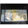 Image 2 : Canada Polymer $5 Bill Hockey Theme APD1201021