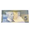 Image 2 : Canadian $5 Polymer Banknote Hockey Scene HOE9584101