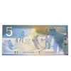 Image 1 : Canadian $5 Banknote 2002, Hockey Scene, Wilfrid Laurier