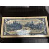 Image 2 : 1954 Canadian $5 Banknote, Devil's Face, BC-31b, QEII