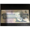 Image 1 : 1996 Canada $5 Banknote Laurier Series Gpt1851520