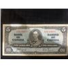 Image 1 : 1937 Bank of Canada $5 Bill, Serial E/G 3119977
