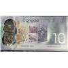 Image 10 : Canada 150 $10 Polymer Banknotes Serial Numbers 88–97