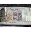 Image 8 : Canada 150 $10 Polymer Banknotes Serial Numbers 88–97