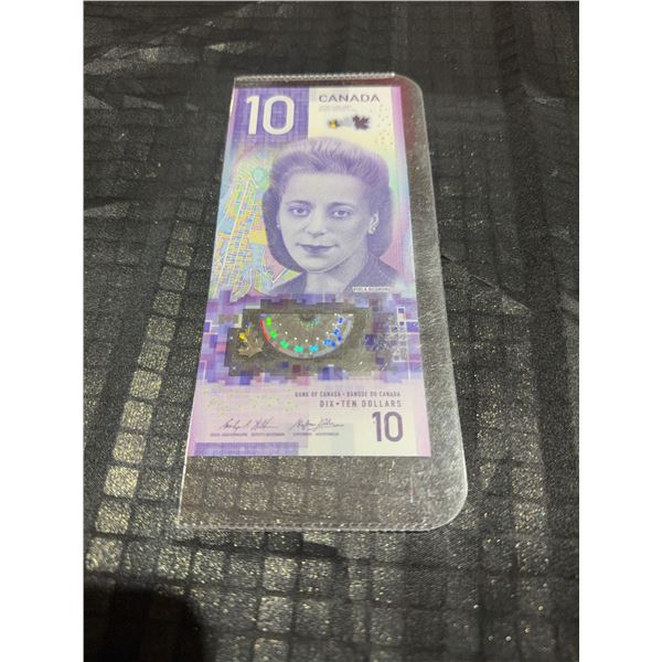 Canada $10 Polymer Banknote FTZ4233424 Viola Desmond