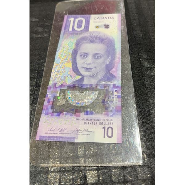 2018 Canada $10 Viola Desmond Polymer Banknote FTW1961426