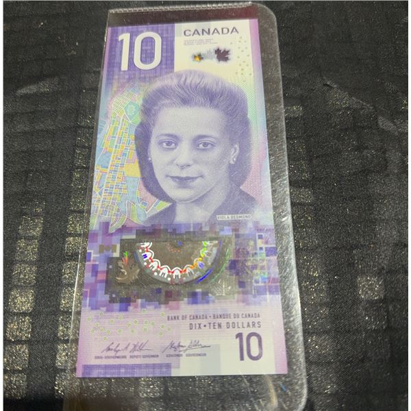 Canada 2018 Polymer $10 Banknote FTZ4233423, Viola Desmond