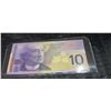 Image 2 : Canadian 10 Dollar Polymer Banknote, Serial BEN2073878