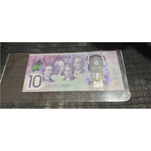 Canada $10 Banknote 1867-2017 Polymer CDD1999525